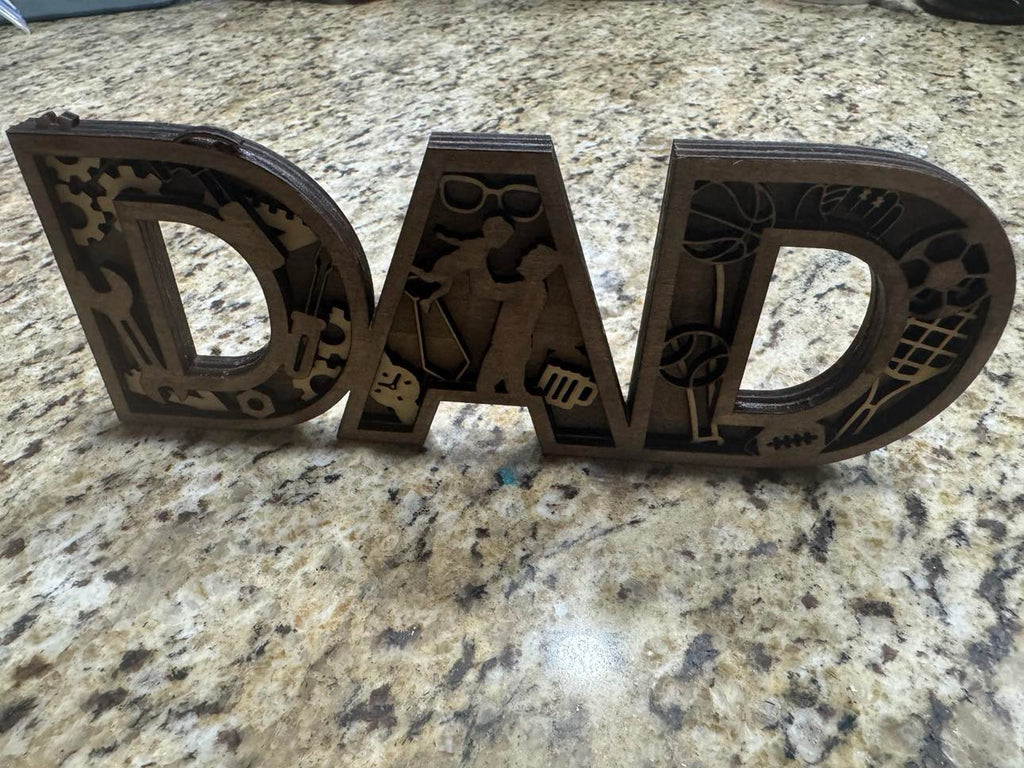 "Dad" Plaque