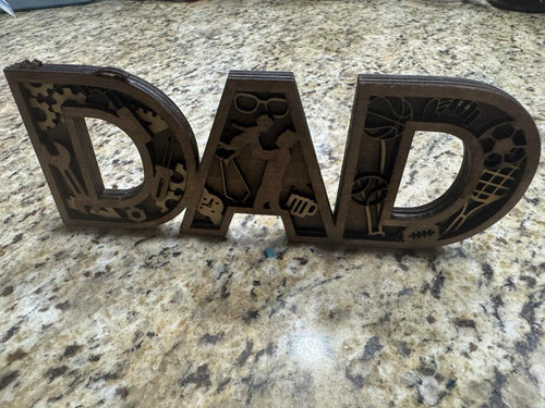 "Dad" Plaque