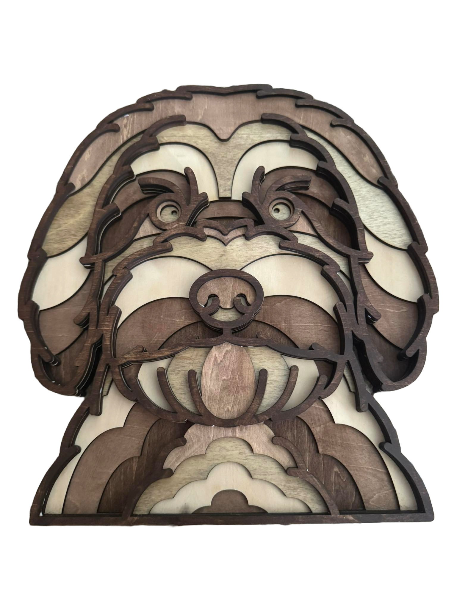 Multi-Layered Mandala Style Goldendoodle